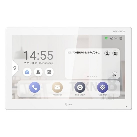 Hikvision DS-KH9510-WTE1 IP İnterkom İç Ünite