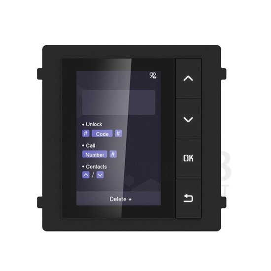 Hikvision DS-KD-DIS İnterkom Ekran Modülü