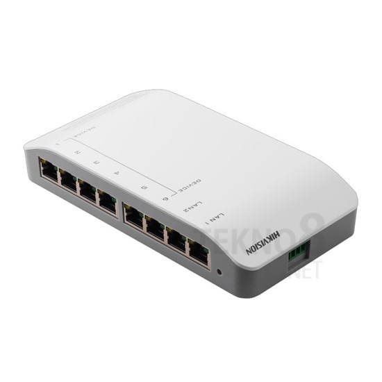 Hikvision DS-KAD606-N 8 Port İnterkom Network Switch