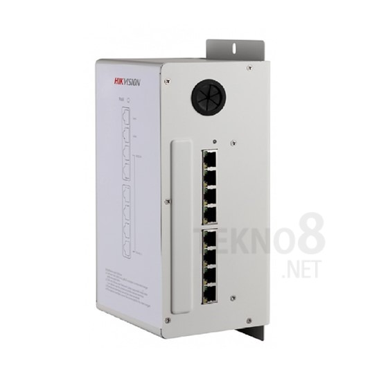 Hikvision DS-KAD606 8 Port İnterkom Network Switch
