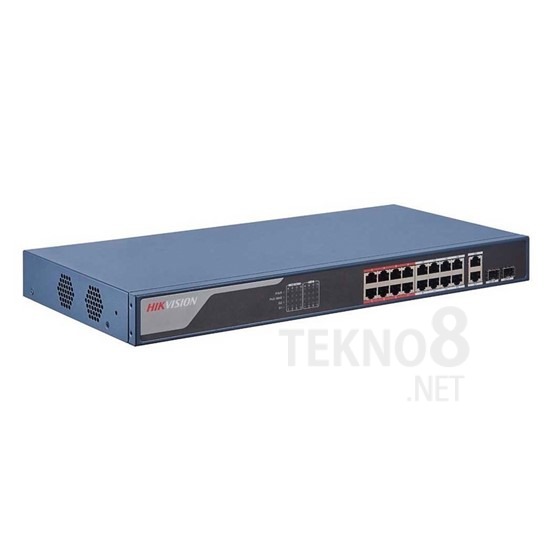 Hikvision DS-3E1326P-EI 16 Port Poe Switch