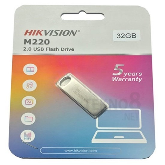 Hikvision HS-USB-M220/32G 32GB USB 2.0 Bellek