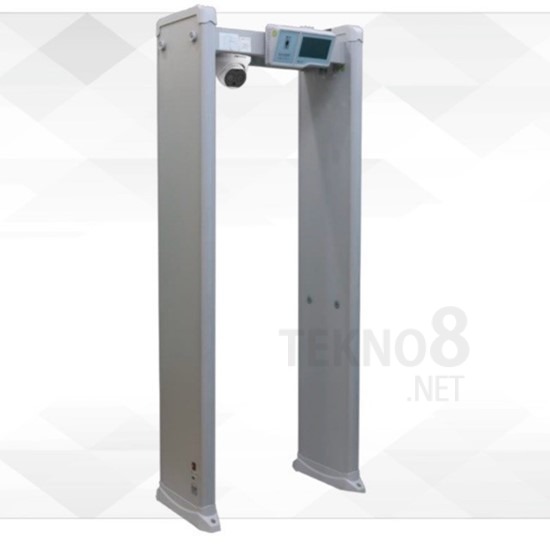 Hikvision ISD-SMG318LT-F Isı Ölçerli Metal Kapı Dedektörü